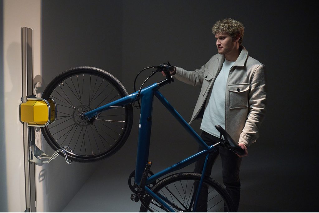 Parkis Fahrradständer Basic – Wandmontiert, Platzsparend, Bis 172 Cm
